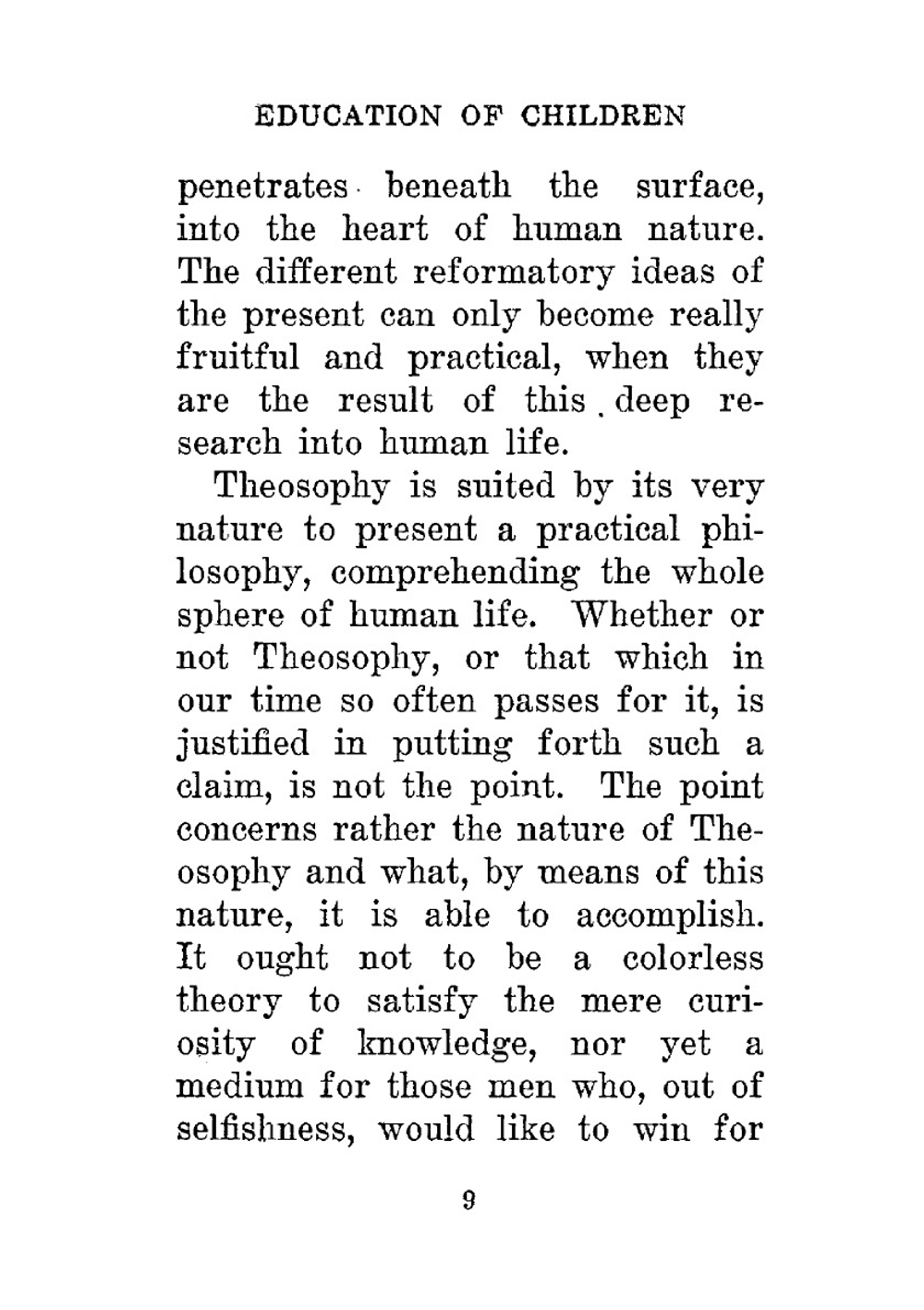 The Education Of Children. From The Standpoint Of Theosophy | Rudolf Steiner