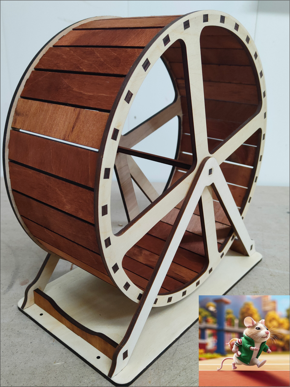 Беговое колесо для грызуна 30см