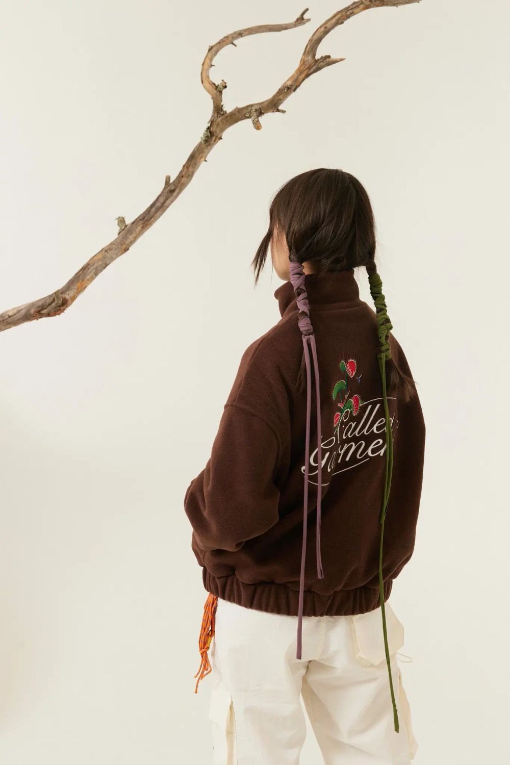 Куртка Called a Garment Флисовая FCF Logo Jacket
vol.2 коричневая