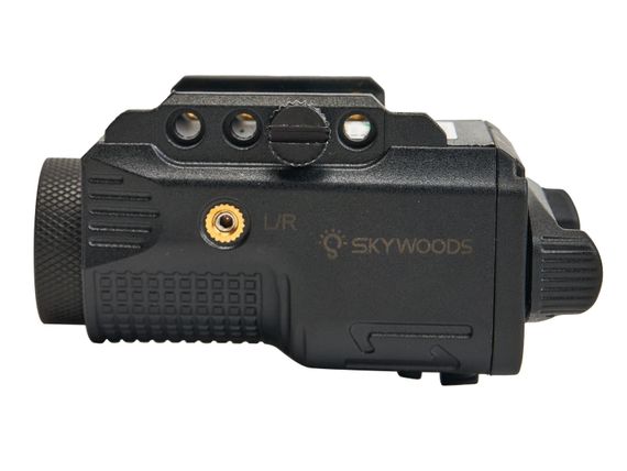 Фонарь подствольный пистолетный Skywoods Manul Laser 460 люмен
