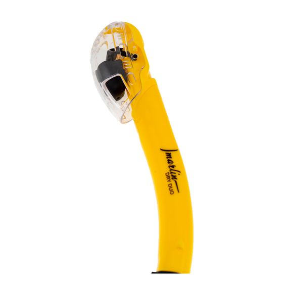 Трубка Marlin Dry Duo Yellow для подводной охоты
