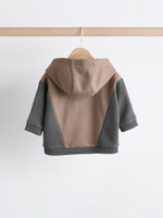 Толстовка и спортивные брюки в комплекте для малышей Next 984-951, Коричневый, Темно-серый