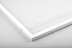 Светильник LED-панель ДВО 36Вт 595х595х19 4000K 3100Лм призма IP40 AL2115 Feron 21084