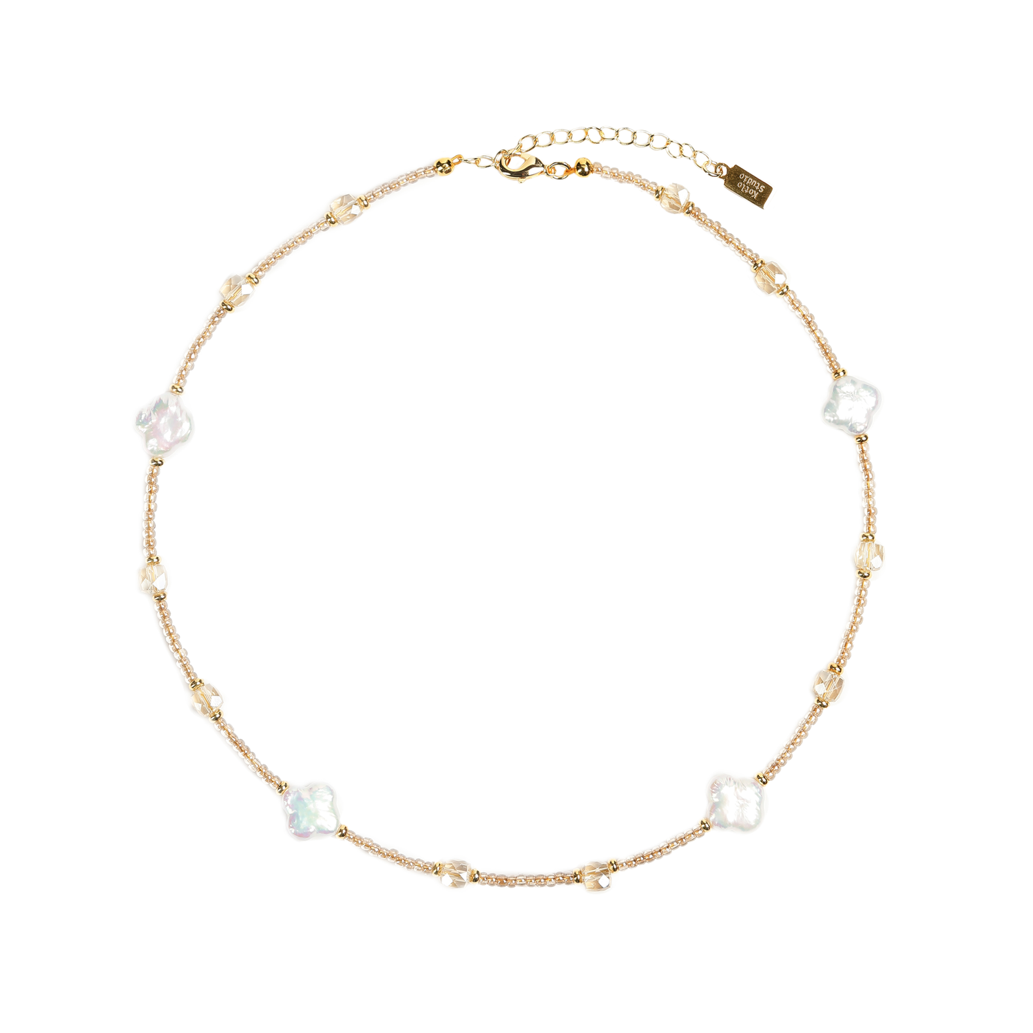 Колье Acrobatic Spirit Gold Necklace