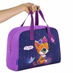 Сумка для занятий BRAUBERG с ручками 35x25x15 см "Little fox"