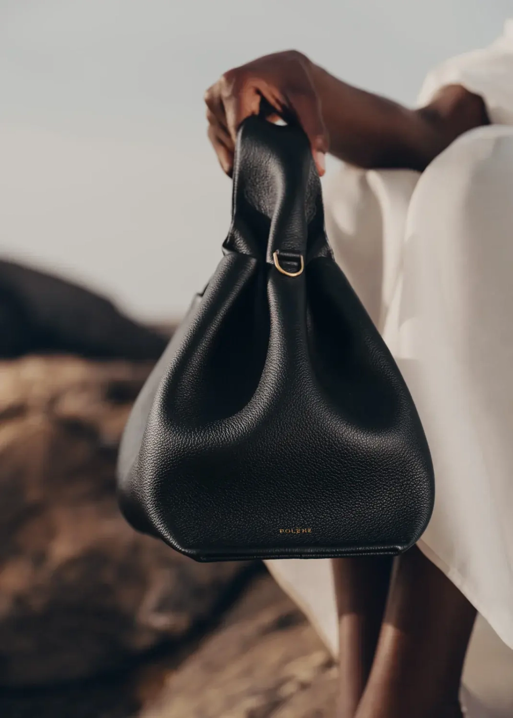 POLENE СУМКА NUMERO NEUF, ЧЕРНЫЙ