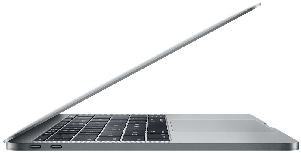 Ноутбук Apple MacBook Pro 13.3" A1708 (MPXQ2RU/A) 13.3"/Intel Core i5-7360U/RAM 8 GB/ SSD 128 GB/Intel Iris Plus graphics/2560*1600/IPS/Mac Os/Подсветка кл-ры: нет/Серый космос. Состояние: B1