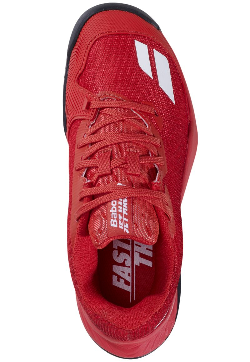 Детские теннисные кроссовки Babolat Jet Mach 3 Junior All Court - cherry tomato/white