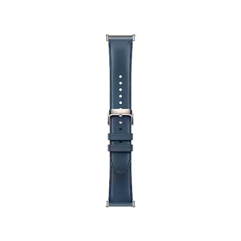 Кожаный сменный браслет Xiaomi Leather Quick Release Strap Glacier Blue