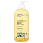 ATTITUDE, Baby Oatmeal Sensitive, натуральный лосьон для тела, без запаха, 473 мл (16 жидк. Унций)