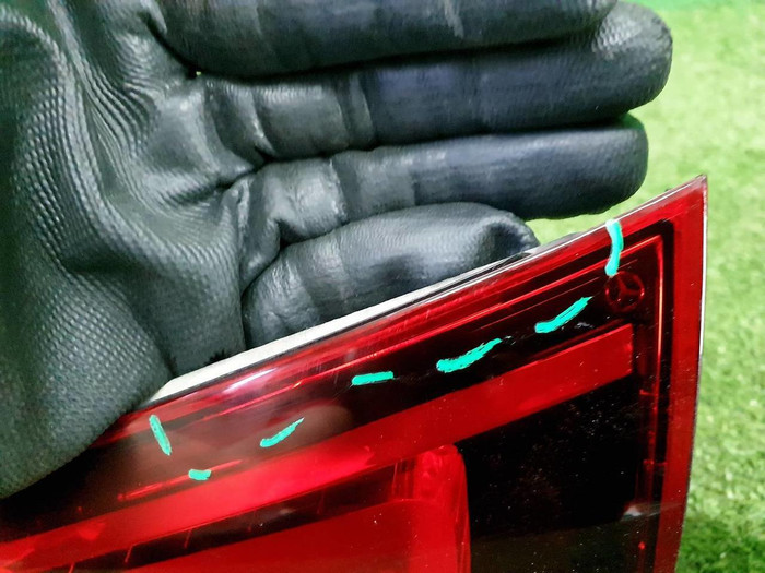 Фонарь правый внутренний Mercedes GLE V167 (18-24)