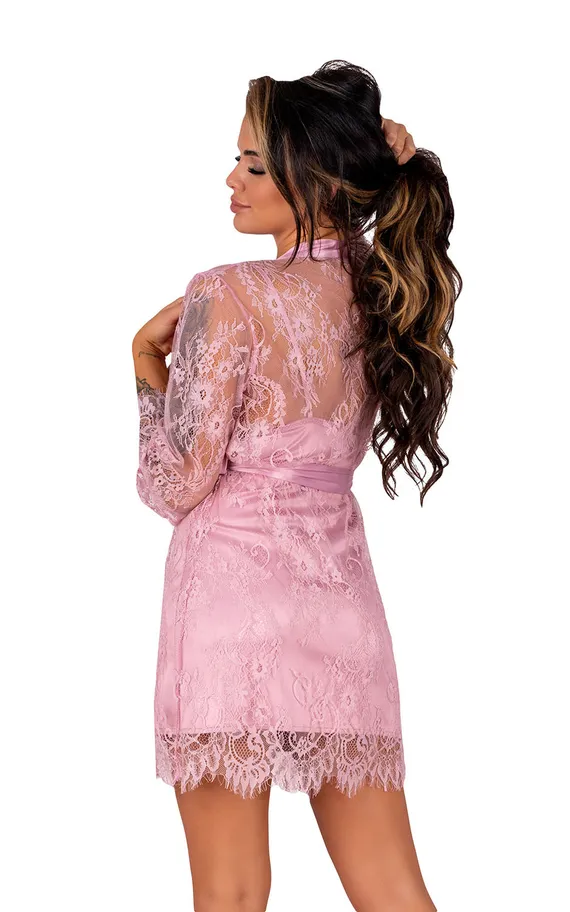 LC 90666 Sheer szlafrok