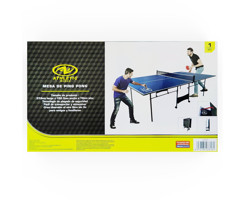 Теннисный стол DFC ATHLETIC , размер по стандарту ITTF 274 x 152 см сетка в комплекте