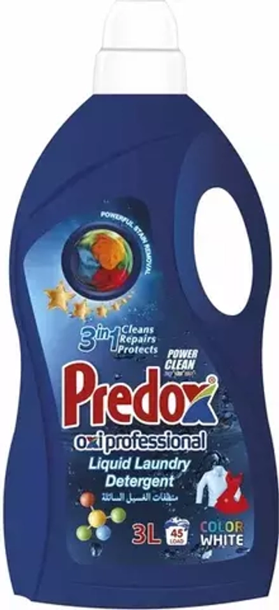 С/п PREDOX Гель для стирки COLOR/WHITE (45 стирок) 3л Синий флакон*6