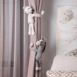 Подхват для штор "Умка" Бежевый