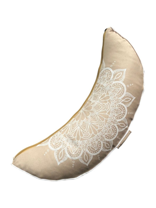 Подушка для медитации полумесяц Мандала Рамайога