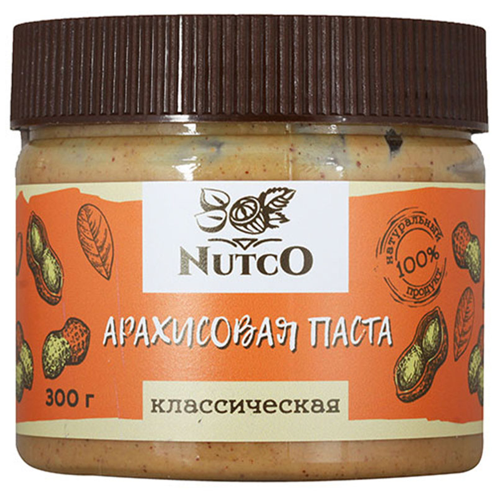 Nutco Арахисовая Паста Классическая (300 гр.)