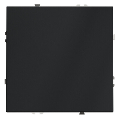 Выключатель с самовозвратом встраиваемый VOLTUM S70 одноклавишный 10А, (графит)