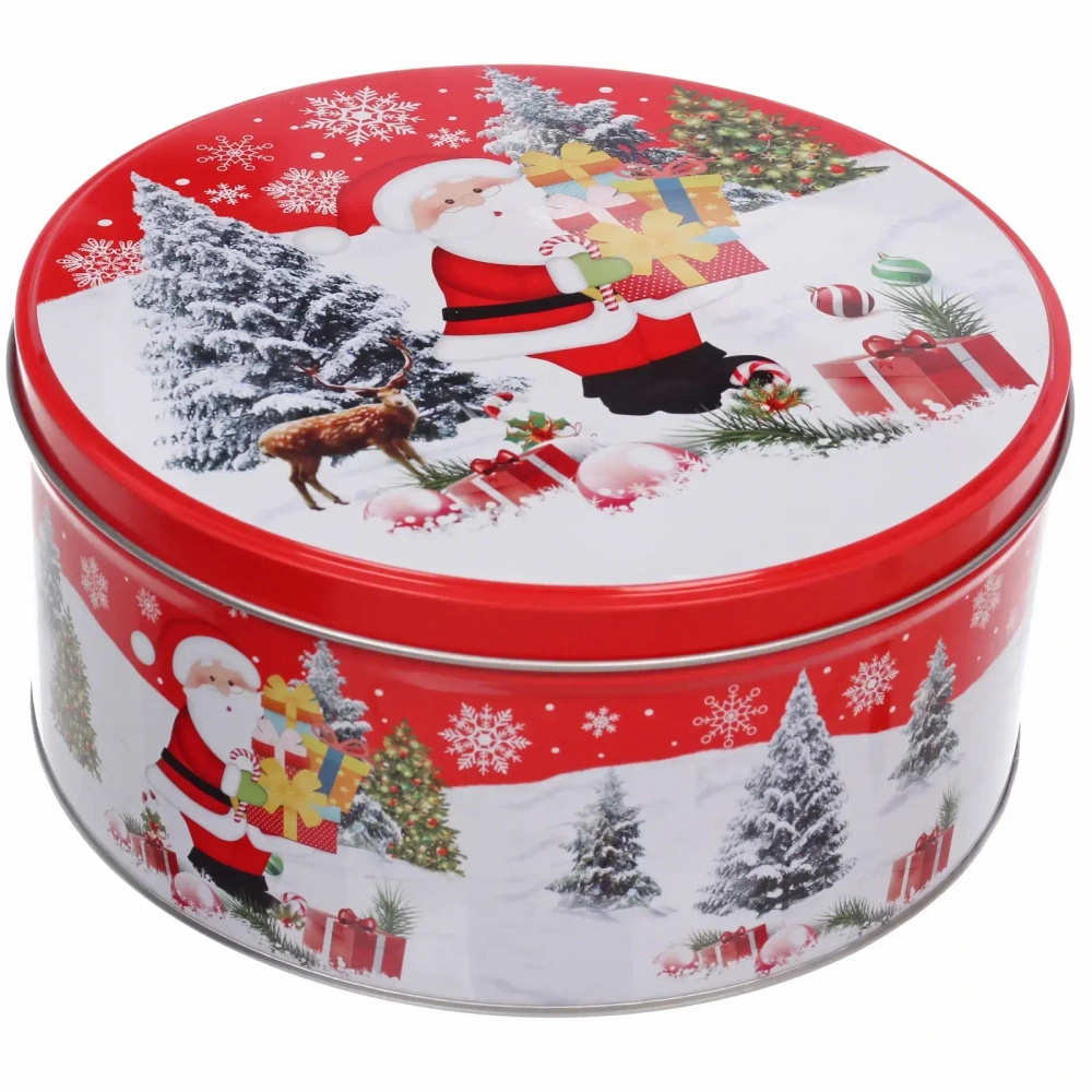 Банка жестяная «Настроение праздника» 2500мл, 20*9см