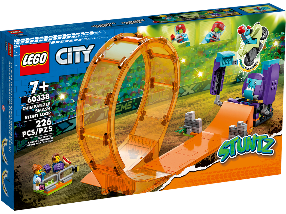 Конструктор лего City 60338 "Трюковая петля"