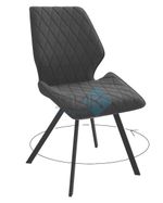 Стул DikLine 243PRO поворотный опоры чёрные