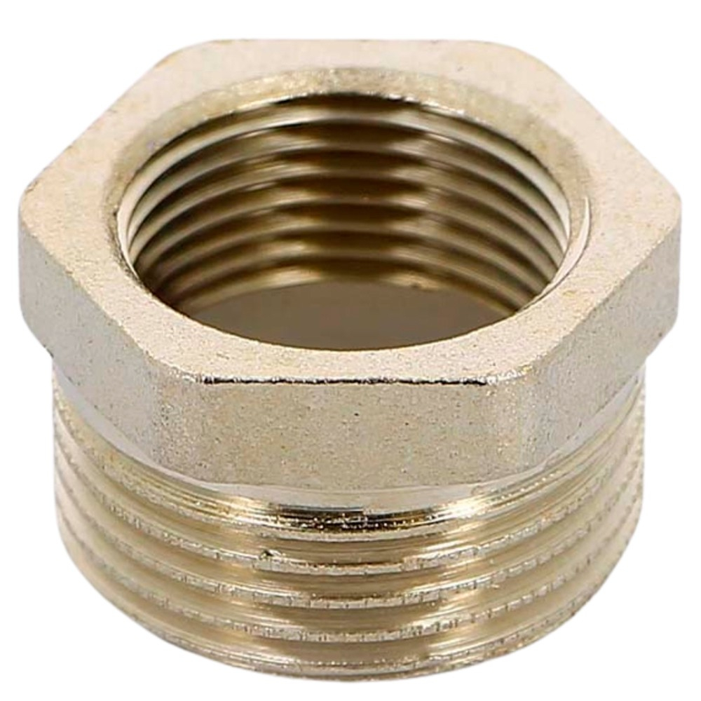 Футорка Uni-Fitt НВ 1"1/2х1" никелированная