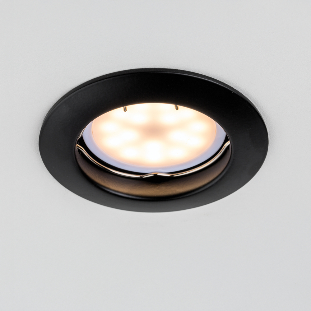 011017 Светильник LEGA HI FIX MR16/HP16 ЧЕРНЫЙ