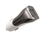 Автомобильный адаптер питания MAIMI T20 2USB 2.4A + кабель Micro (белый)