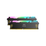 Комплект памяти Mastero DDR5 DIMM 32Гб (2х16Гб), 6400МГц, CL38, ARGB, Retail, 1.3В, XMP, с радиатором (MSHR6400C38-32G5-K2)