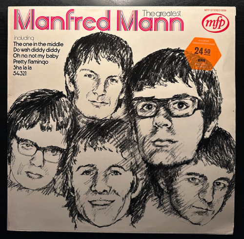 Manfred Mann - The Greatest (Англия 1972г.)