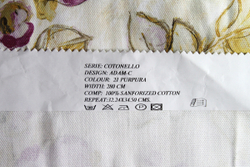 Рогожка Cotonelo Adam (Котонело Адам) C 21 purpura