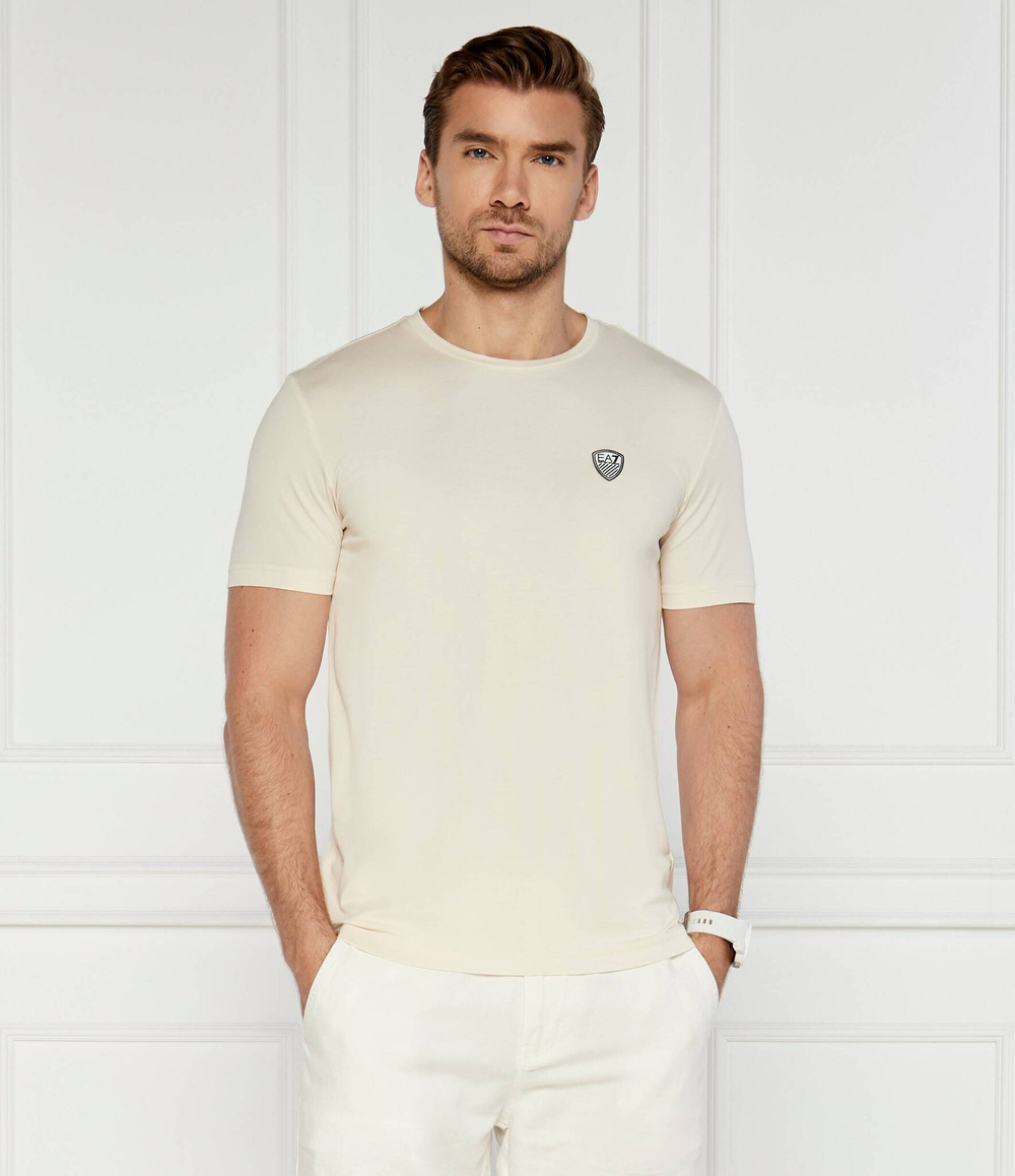 Футболка EA7 - кремовый(8NPT16 PJRGZ)
