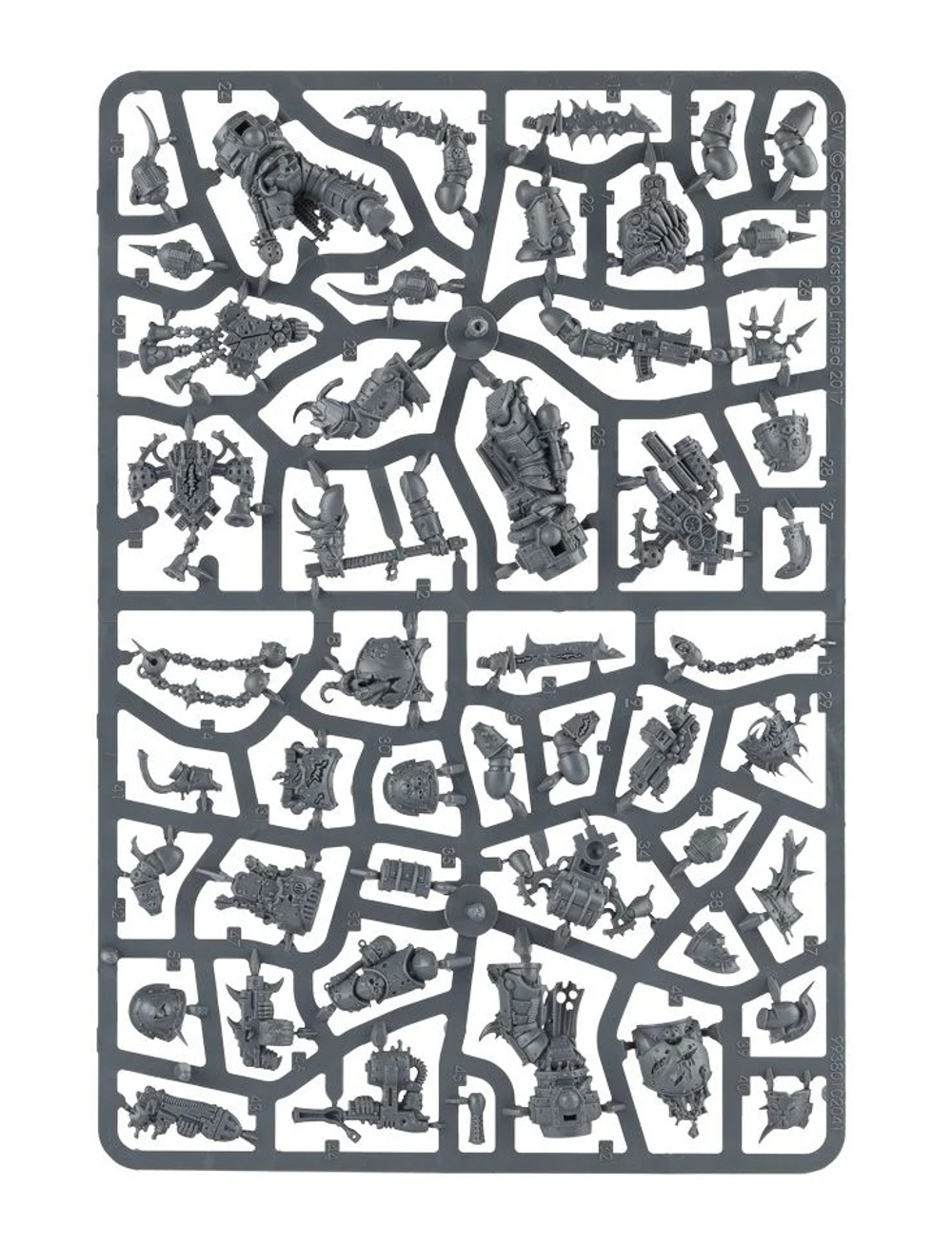 Набор пластиковых моделей Warhammer 40000 Combat Patrol: Death Guard