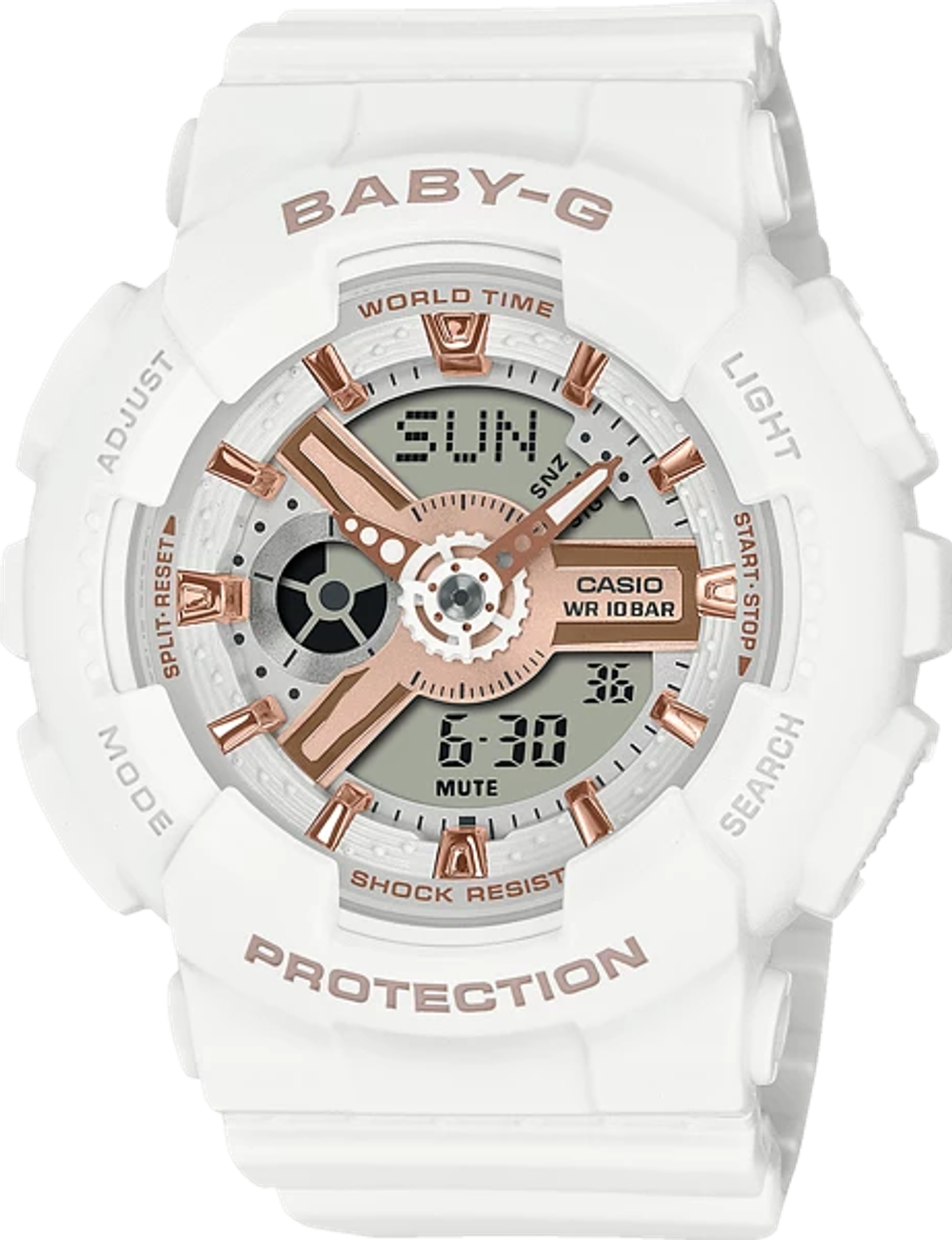 ЖЕНСКИЕ BABY-G BA-110XRG-7A