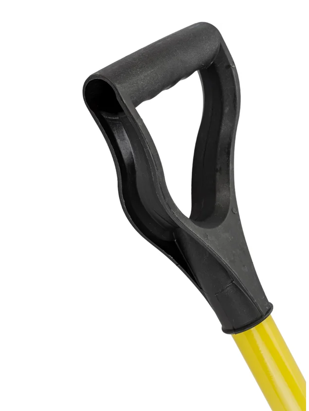 Пластмассовая лопата с оцинкованной планкой на заклепках, усиленная ребрами жесткости Inforce 06-12-23