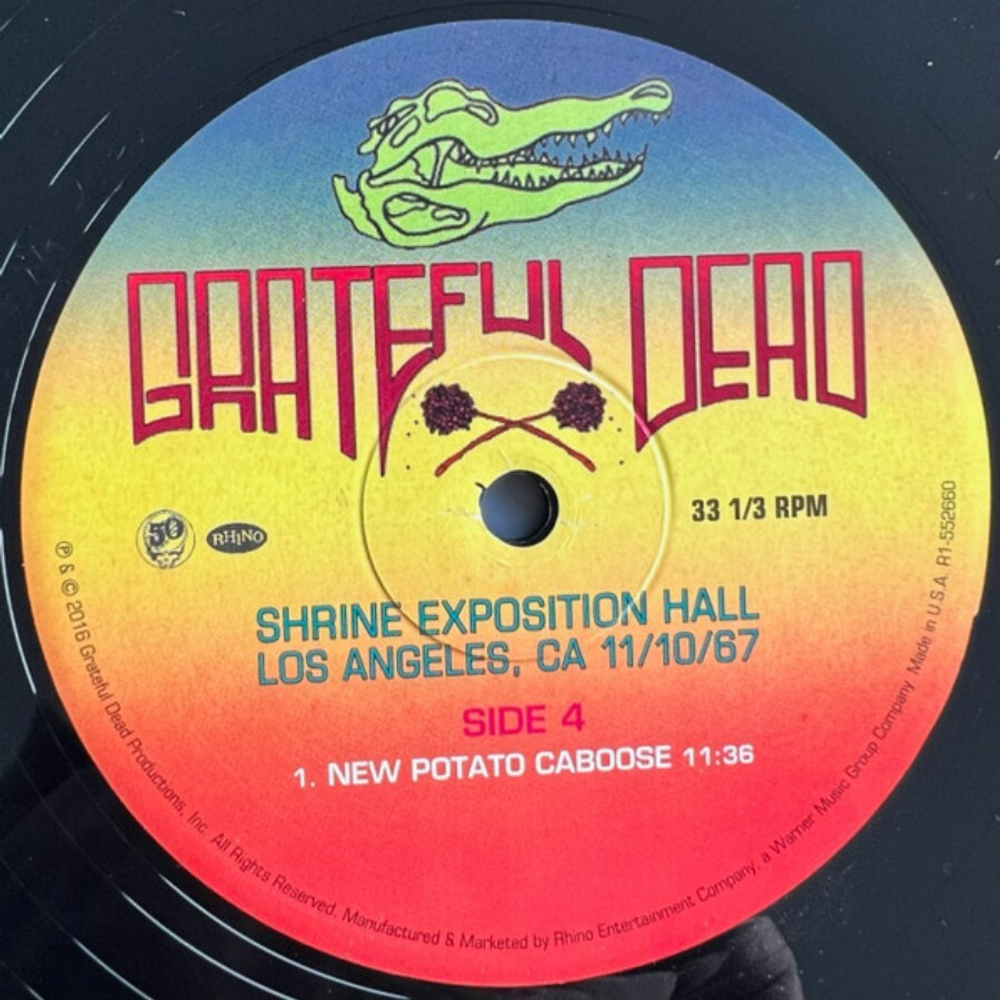 Grateful Dead / Shrine Exposition Hall, Los Angeles, CA 11/10/1967 (3LP)