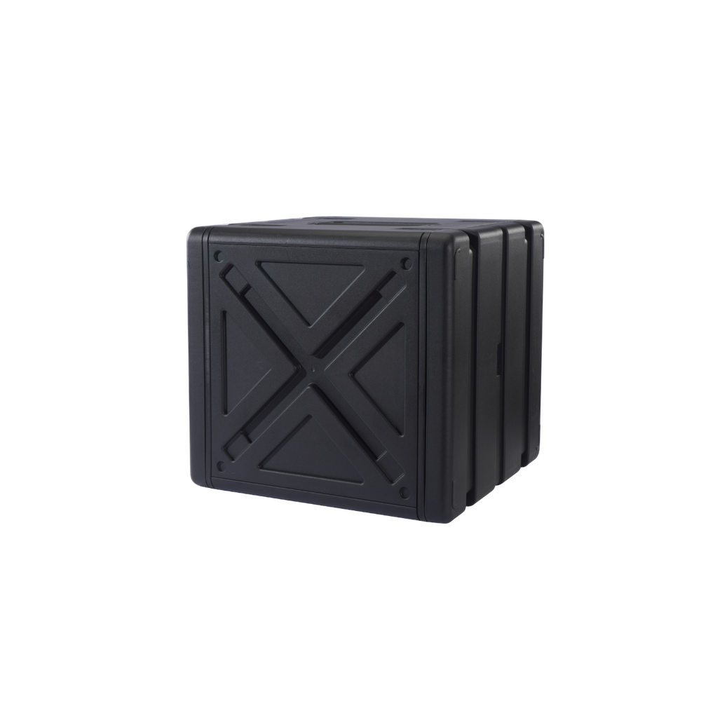 Ударопрочный пластиковый Рэковый кейс 12 юнитов KZCASE@RACK12U