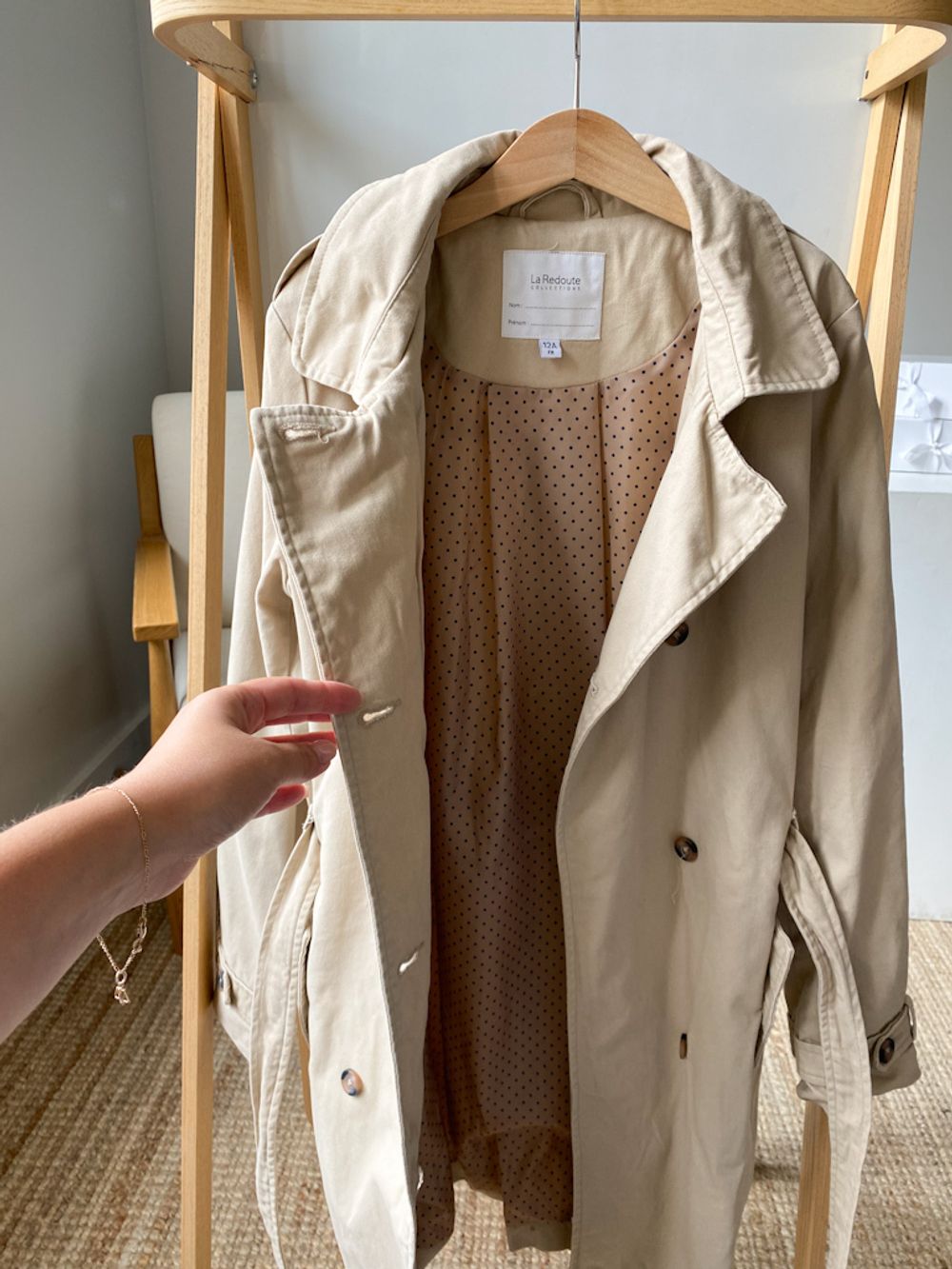 Хлопковый трэнч La Redoute, 152