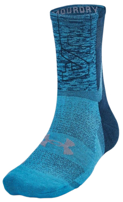 Носки теннисные Under Armour Dry Run Crew 1P - blue/gray