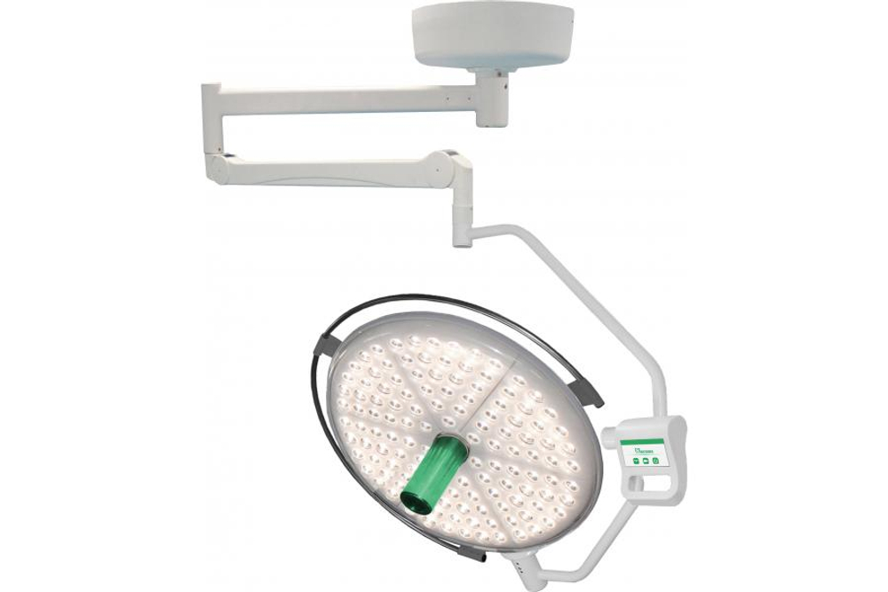 Потолочный одноблочный светодиодный операционный светильник Паналед-160 с видеокамерой HD