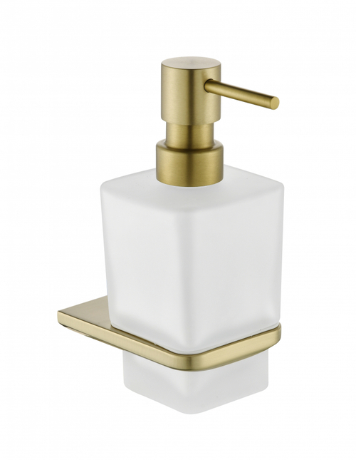 Настенный дозатор для жидкого мыло Grocenberg AC0064 (Матовое золото)