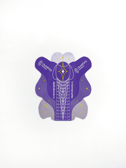 Форма фиолетовая на алюминиевой основе