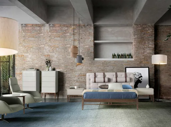 Шифоньер CP1709 /7036 лакированный 4 ящика серый Ral 7044