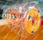 Аттракцион Водный роллер (Гидророллер) "Солнце" ПВХ, 2*1.8*1.8 м