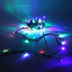 Гирлянда для дома 9,5м 100 ламп LED черный.пров, авторежим, IP-20, RGB (возможность соединения)