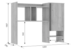 Надстройка для стола 28.01, Лайк