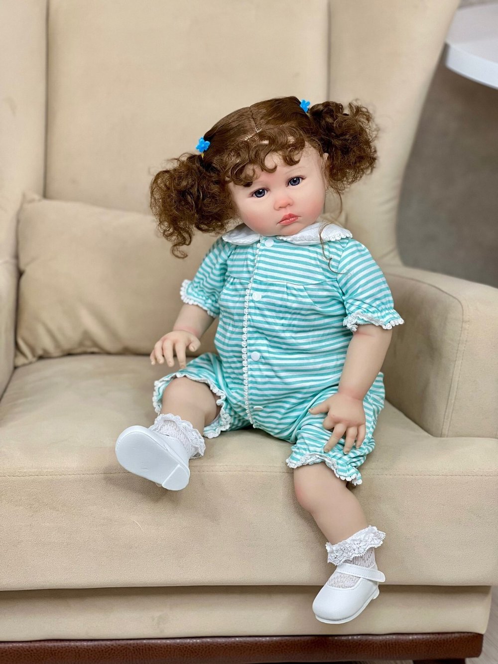 Кукла Реборн мягконабивная 60см (FA-384)