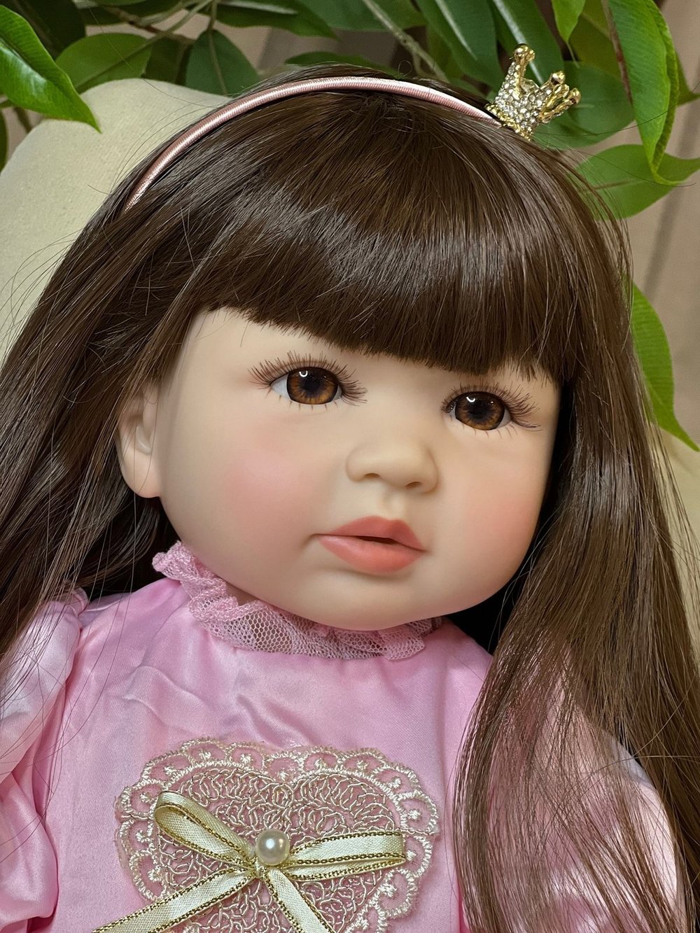 Кукла Реборн виниловая 55см в пакете (FA-272)