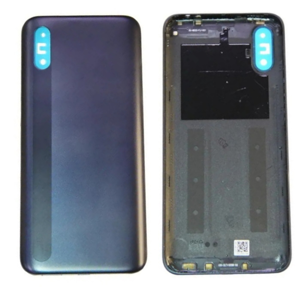 Задняя крышка для Xiaomi Redmi 9A Черный - Премиум