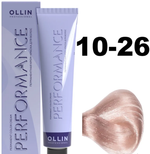 OLLIN PERFORMANCE 10/26 светлый блондин розовый 60мл Перманентная крем-краска для волос